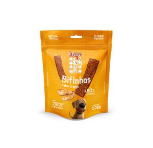 Snack Bifinhos Quatree para Cães Sabor Frango - 500g