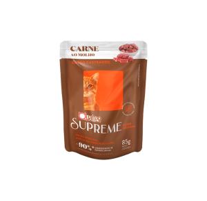 Ração Úmida Quatree Supreme Para Gatos Castrados Sabor Carne - 85 g
