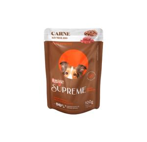 Ração Úmida Quatree Supreme para Cães Adultos Sabor Carne - 100g
