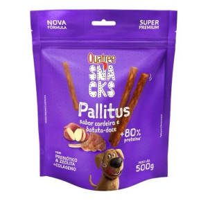 Quatree Snacks Pallitus Sabor Cordeiro e Batata Doce - 500g