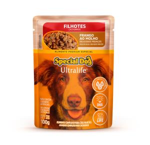 Ração Úmida Special Dog Ultralife para Cães Filhotes Sabor Frango ao Molho - 100g