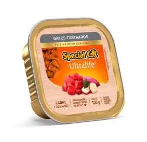Special Cat Ultralife Patê Carne para Gatos Castrados - 100 g