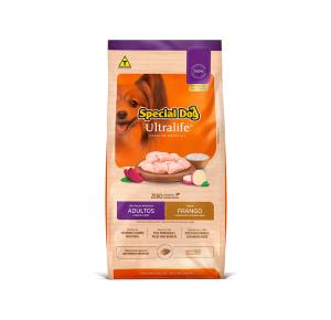 Ração Special Dog Ultralife para Cães Adultos Raças Pequenas Sabor Frango e Arroz - 3Kg