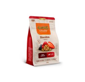 Biscoito Special Dog Ultralife para Cães Filhotes Sabor Frutas Vermelhas - 250g