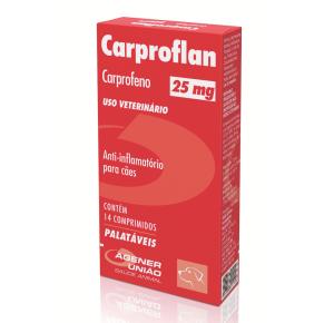 Carproflan Agener União 14 Comprimidos - 25mg