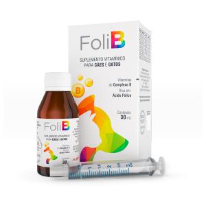 Suplemento Avert Foli-B para Cães e Gatos - 30ml