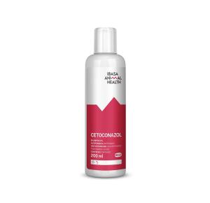 Shampoo Ibasa Animal Health Cetoconazol para Cães e Gatos - 200mL