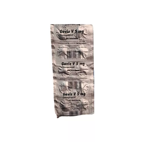 Gaviz V Omeprazol 5mg Strip - 10 Comprimidos
