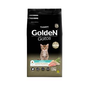 Ração Golden para Gatos Filhotes Sabor Frango - 1Kg