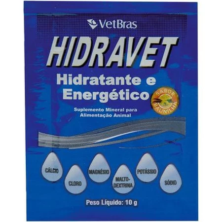 Vetbras Hidratante e Energético Hidravet - 10g