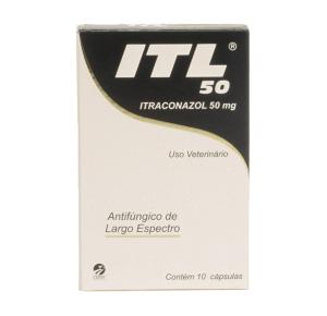 Cepav Itraconazol para Cães e Gatos 50mg - 10 Cápsulas