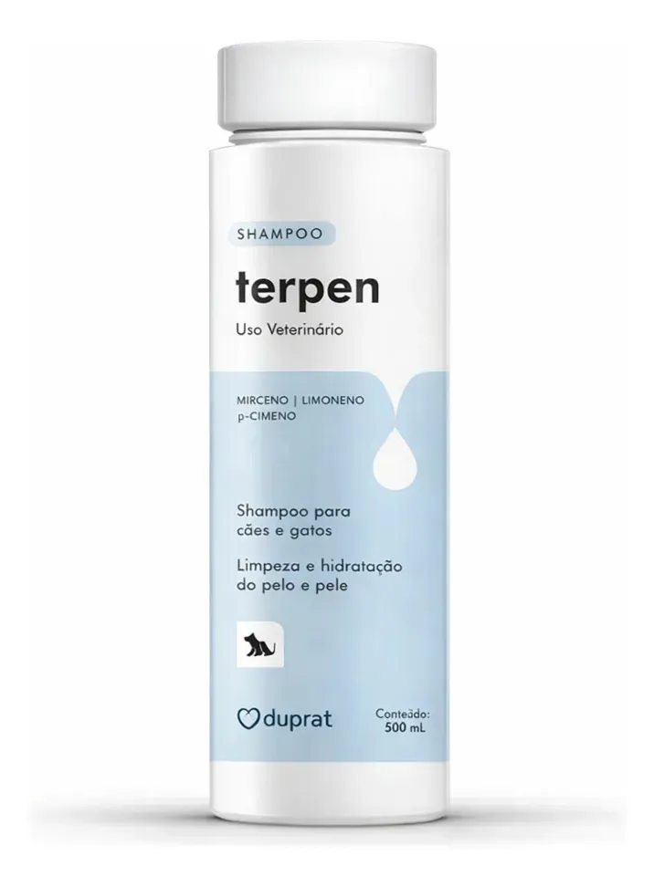 Shampoo Terpen para Cães e Gatos Duprat - 500ml