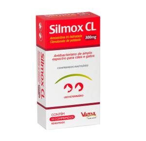 Antibacteriano Vansil Silmox CL para Cães e Gatos - 300