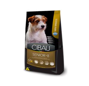 Ração Cibau Mini Breeds 8+ Senior para Cães Adultos de Raças Pequenas - 3Kg