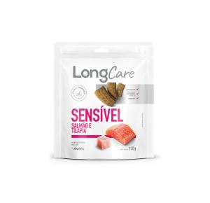 Snack Avert LongCare Funcional Sensível para Cães Adultos Sabor Salmão e Tilápia - 250g