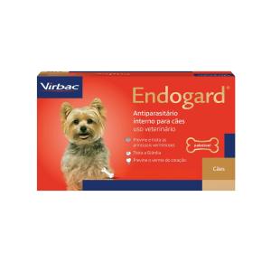 Antiparasitário Virbac Endogard para Cães de Até 2,5 kg - 1 Comprimido