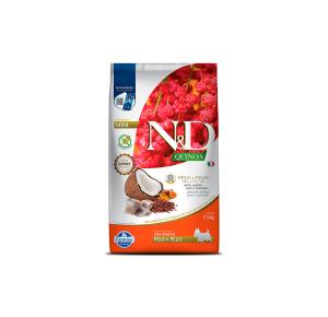 Ração Quinoa N&D para Cães Skin & Coat sabor Peixe - 10.1Kg