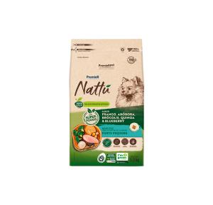 Ração Premier Nattu para Cães Adultos de Raças Pequenas Sabor Abóbora - 10.1Kg