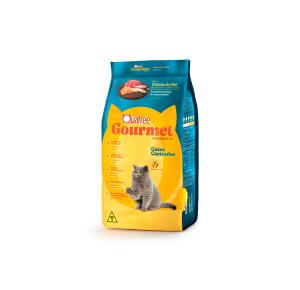 Ração Quatree Gourmet para Gatos Adultos Castrados Sabor Delícias do Mar - 10Kg