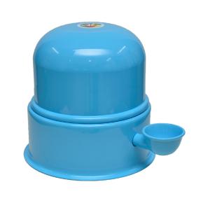 Bebedouro Vida Mansa Alumínio para Cães e Gatos Azul - 3l
