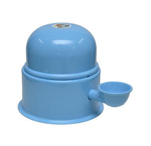 Bebedouro Vida Mansa Alumínio para Cães e Gatos Azul Bebê - 700ml