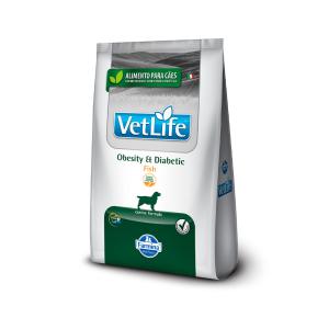 Ração Vet Life Natural Obesity & Diabetic Fish para Cães Adultos - 2Kg
