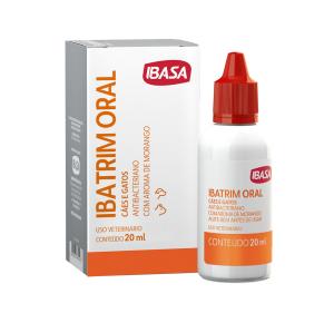 Antibiótico Ibasa Ibatrim Oral para Cães e Gatos - 20ml