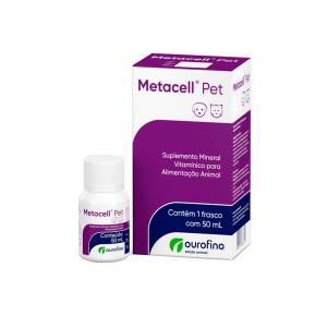 Suplemento Metacell Pet Ourofino para Cães e Gatos - 50ml