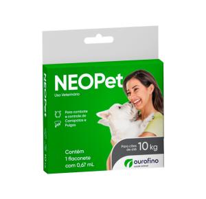 Antipulgas e Carrapatos Neopet Ourofino para Cães até 10kg