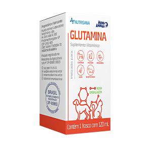 Suplemento Nutrisana Glutamina para Cães e Gatos - 120ml