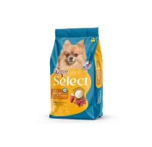 Ração Quatree Select para Cães Adultos de Porte Pequeno Sabor Carne com Arroz e Batata Doce - 15Kg