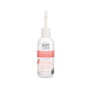 Limpador Auricular Soft Care K-Treat Oto Micelar para Cães e Gatos - 100ml
