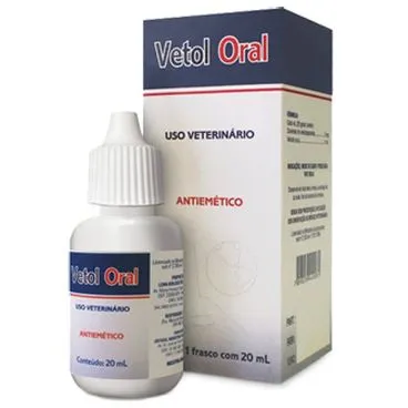 Vetol Solução Oral Lema Antiemético para Cães e Gatos - 20ml
