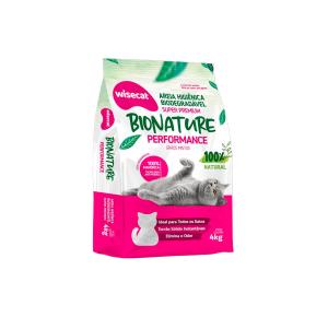 Areia Bionature Performance para Gatos - 4Kg