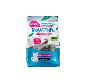 Areia Bionature Sensitive para Gatos - 4Kg