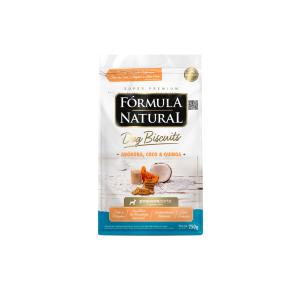 Biscoitos Fórmula Natural Dog Biscuits para Cães de Adultos de Mini e Pequeno Porte Sabor Abóbora - 250g
