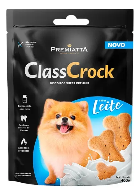Biscoito Premiatta Classcrock Leite - 400g