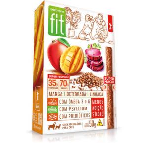 Petisco Onebyone Spin Fit Gourmet Sabor Manga, Beterraba e Linhaça para Cães - 50g