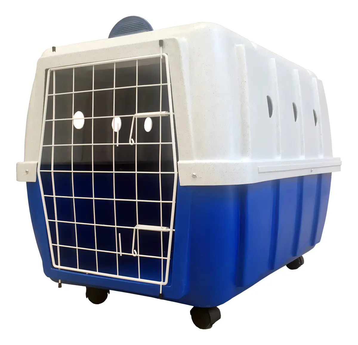 Caixa de Transporte Rotoplas com Rodinhas  - N4 AZUL