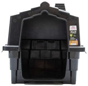 Casa Pet Injet Dog House Evo Eco Colours Black - N4
