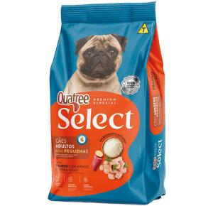 Ração Seca Quatree Select Frango e Arroz Cães Adultos Raças Pequenas  10,1Kg