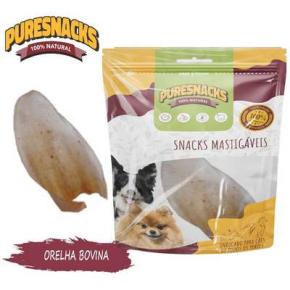 Petisco PureSnacks Orelha Bovina Unidade - para Cães