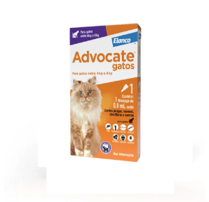 Antipulgas Advocate Gatos entre 4 e 8kg 1 pipeta blister