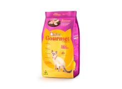 Ração Seca Premium Quatree Gourmet Mix de Carnes  Peixe Carne e Frango para Gatos Adultos  - 10kg