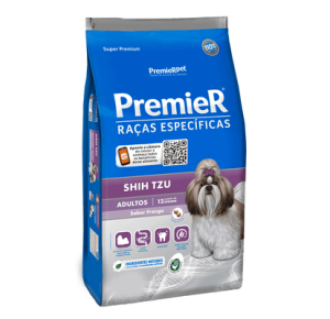 Ração Premier Shih Tzu Adultos Cães Raças Específicas Frango  -  7.5kg