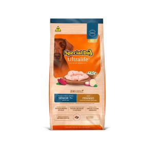 Ração Special Dog Ultralife Sênior para Cães de Raças Médias e Grandes Sabor Frango e Arroz - 15Kg