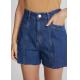 SHORT JEANS CURTO- AZUL ESCURO