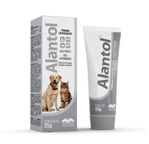 Pomada Cicatrizante Alantol para Cães e Gatos 25 g