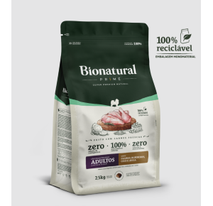 Ração Bionatural Prime Para Cães Adultos Raças Pequenas Frango - 2,5Kg