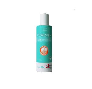 Shampoo Cloresten Antifúngico e Bacteriano Dr.Clean Cães e Gatos 200 ml